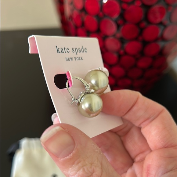 Kate Spade Pearl Earrings - Picture 3 of 5